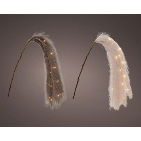 PAMPAS CON LED GREY-PINK H105